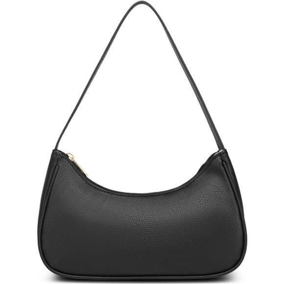 Shoulder Bags for Women Lychee-black - Picture 1 of 7